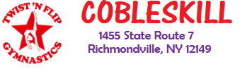 Cobleskill Gymnastics Sign